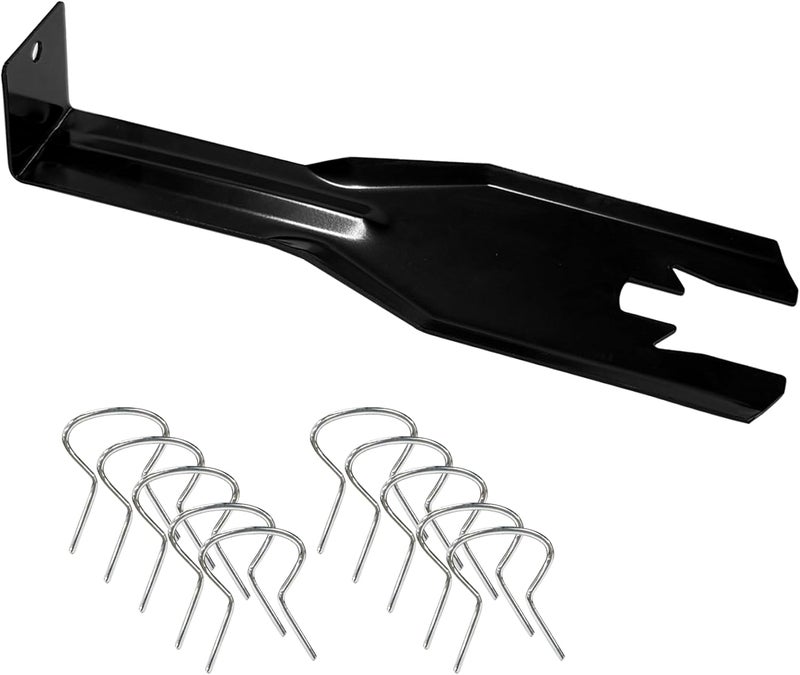 Xihu 76951 Window Handle Removal Tool with 10 Window Handle Crank Fixing Clips, Universal Automotive Upholstery Repair Tool - Image 1